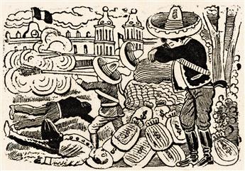 JOSÉ GUADALUPE POSADA Collection of 85 woodcuts.